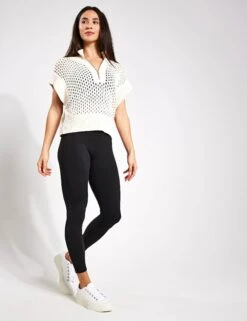 Varley Gaines Half-Zip Knit - Whitecap Grey 9 Varley Gaines Half-Zip Knit - Whitecap Grey -The Sports Edit Store Varley Gaines Half Zip Knit VAR01798 GREY 0014