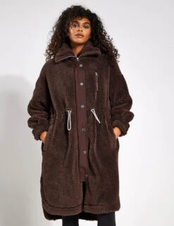 Varley Jones Coat - Coffee Bean