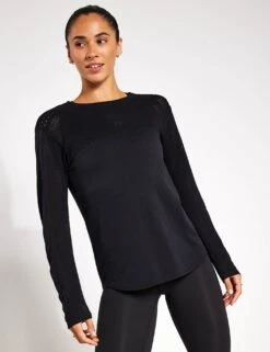 Varley Merrick Seamless Tee - Black