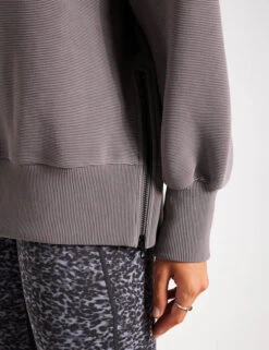 Varley Milton Sweat - Deep Charcoal -The Sports Edit Store Varley Milton Sweat VAR01116 Deep Charcoal 0025