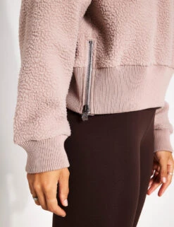 Varley Roselle Half-Zip Fleece - Sphinx -The Sports Edit Store Varley Roselle Half Zip Fleece VAR01167 Sphinx 0028