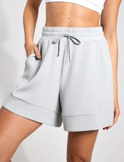Varley Alder High Waisted Short 5" - Mirage Grey