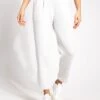 Varley The Rolled Cuff Pant 25" - Ivory Marl -The Sports Edit Store Varley The Rolled Cuff Pant 25 VAR01922 IVO 0010