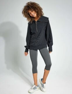 Varley Vine Pullover - Black -The Sports Edit Store Varley Varley Vine Pullover YOS773 Black 0008