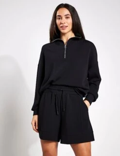 Varley Alder High Waisted Short 5" - Black -The Sports Edit Store Varley alder short VAR00980 BLA 0003