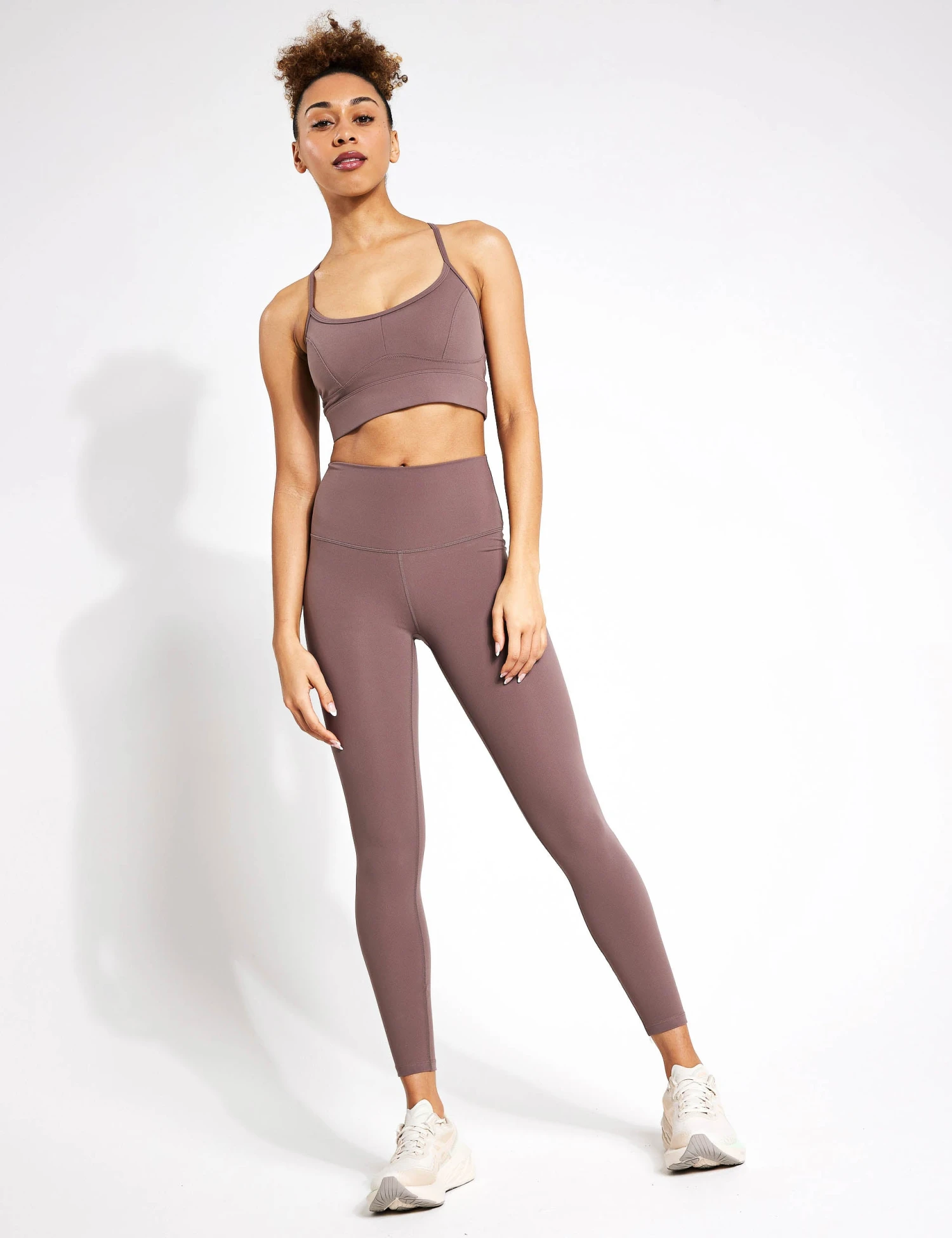Varley Always High Legging 25 - Cocoa Berry 4 Varley Always High Legging 25 - Cocoa Berry - Image 2