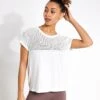 Varley Calloway Boxy Tee - Snow White