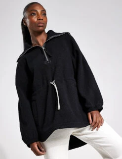Varley Parnel Half Zip Fleece - Black