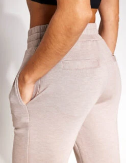 Varley The Slim Cuff Pant 27.5" - Taupe Marl -The Sports Edit Store Varley the slim cuff pant 27 5 VAR01714 TAUPE taupe marl 0018