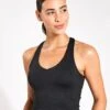 Vuori Halo Performance Crop 2.0 - Black Heather -The Sports Edit Store Vuori Halo performance crop 2 0 VW1172 HBK BLACK 0003 60a573a6 24f3 4ccb 95a0 b7361c52a534