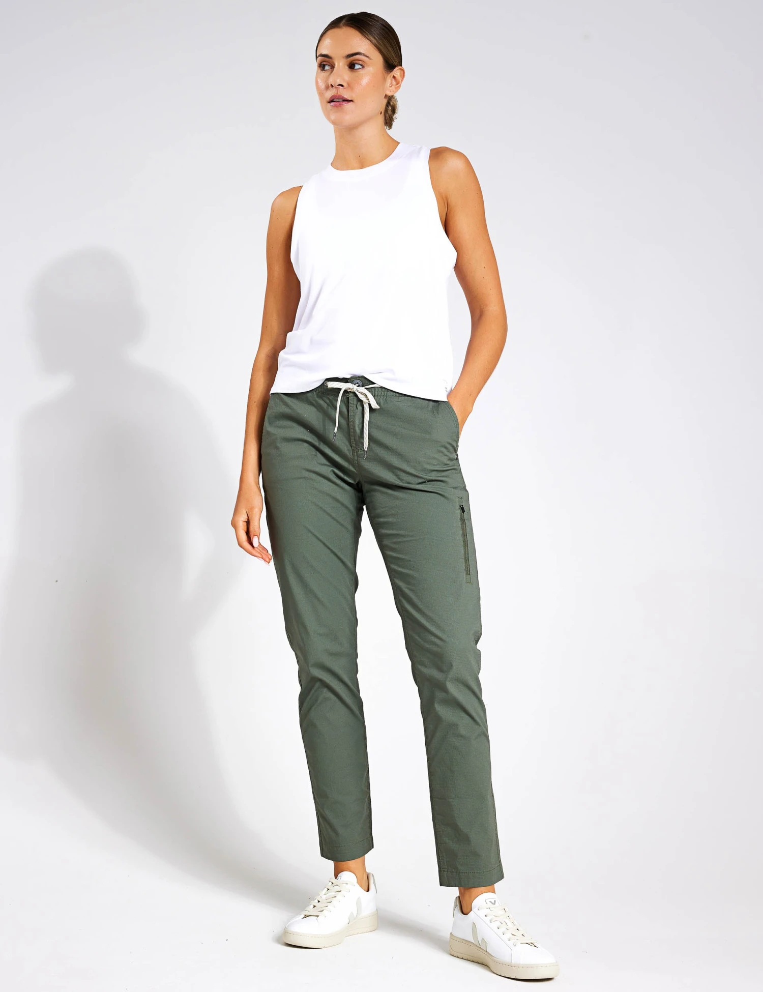 Vuori Ripstop Pant - Army 6 Vuori Ripstop Pant - Army - Image 4