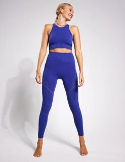 Full Circle Seamless Bra - Mazarine -The Sports Edit Store YMO Full Circle Seamless Bra Mazzarine Blue 0038 7f87a197 97a0 44fa 8b8e 56bf507e0a9f