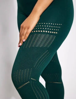 Full Circle Seamless Legging - Rainforest 11 Full Circle Seamless Legging - Rainforest -The Sports Edit Store YMO Full Circle Seamless Legging Forest Green 0003
