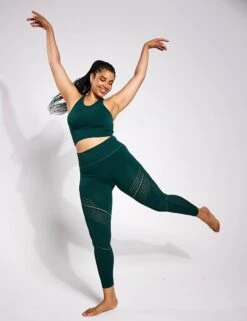 Full Circle Seamless Legging - Rainforest 14 Full Circle Seamless Legging - Rainforest -The Sports Edit Store YMO Full Circle Seamless Legging Forest Green 0004