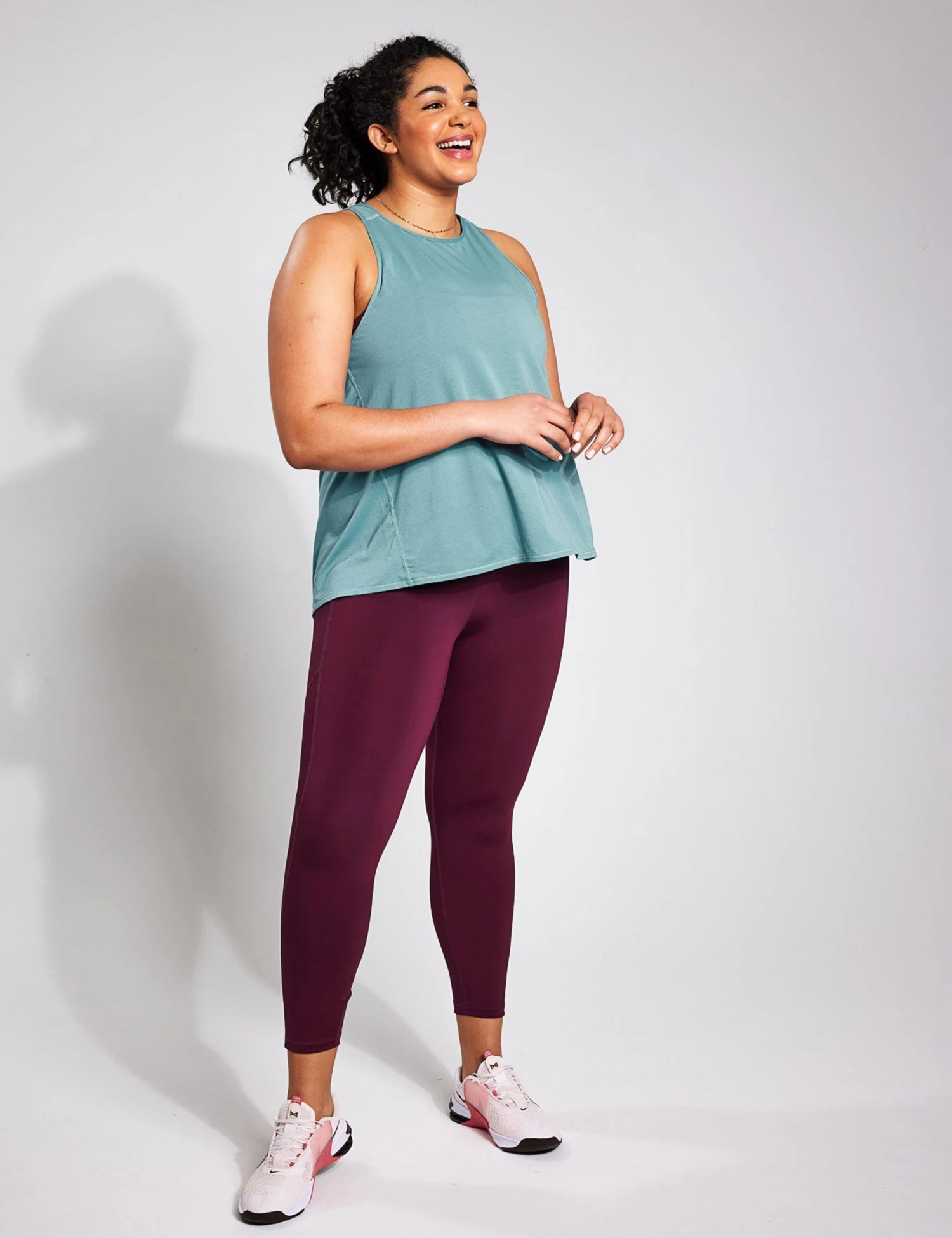 Motion Tie Tank - Jade 5 Motion Tie Tank - Jade - Image 3