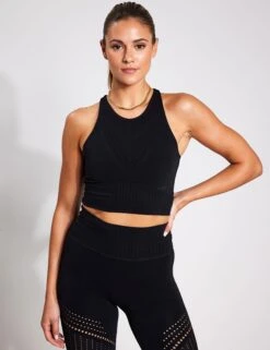 Full Circle Seamless Bra - Black -The Sports Edit Store YMO Seamless Bra BLACK 0002 fc111d54 16ed 49ba 9d95 f0332cbd0b5c