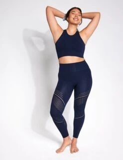 Full Circle Seamless Bra - Navy 12 Full Circle Seamless Bra - Navy -The Sports Edit Store YMO Seamless Bra NAVY 0017