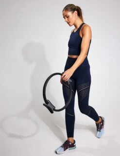 Full Circle Seamless Bra - Navy 13 Full Circle Seamless Bra - Navy -The Sports Edit Store YMO Seamless Bra NAVY 0025