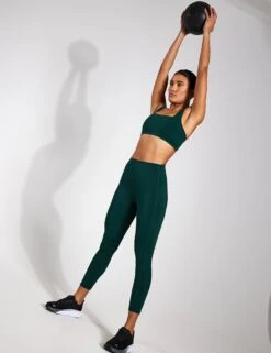 Spark Cross Strap Bra - Rainforest -The Sports Edit Store YMO Spark Cross Strap Bra YMOBRA03 RAINFOREST 0040