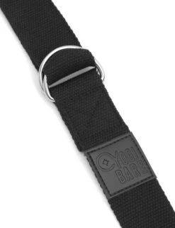 Yogi Bare Yoga Stretching Strap - Classic Black Durable Cotton -The Sports Edit Store YogiBareYoga Strap Black 3