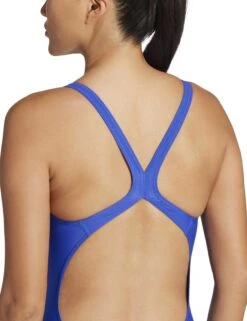 ADIDAS 3 Bar Logo Swimsuit - Semi Lucid Blue/White 11 ADIDAS 3 Bar Logo Swimsuit - Semi Lucid Blue/White -The Sports Edit Store adidas 3 bar logo swimsuit blue white je1918 4