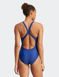 ADIDAS 3-Stripes Colorblock Swimsuit - Dark Blue/Blue Burst -The Sports Edit Store adidas 3 stripes colorblock swimsuit blue iq3999 6