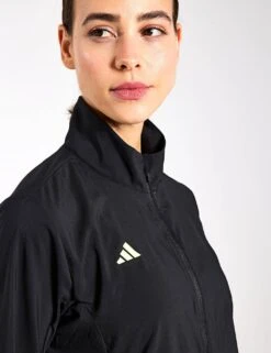 ADIDAS Adizero Essentials Running Jacket - Black -The Sports Edit Store adidas ADIZERO E JCKT BLACK IT7595BLACK BLACK 0020
