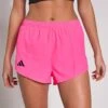 ADIDAS Adizero Essentials Running Short - Lucid Pink 1 ADIDAS Adizero Essentials Running Short - Lucid Pink -The Sports Edit Store adidas Adizero Essentials Running Short Lucid Pink JF3500S 0008