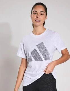 ADIDAS Essentials Winners T-Shirt - White/Black 11 ADIDAS Essentials Winners T-Shirt - White/Black -The Sports Edit Store adidas Essentials Winners T Shirt White Black JG8698S 0007