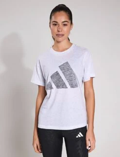ADIDAS Essentials Winners T-Shirt - White/Black