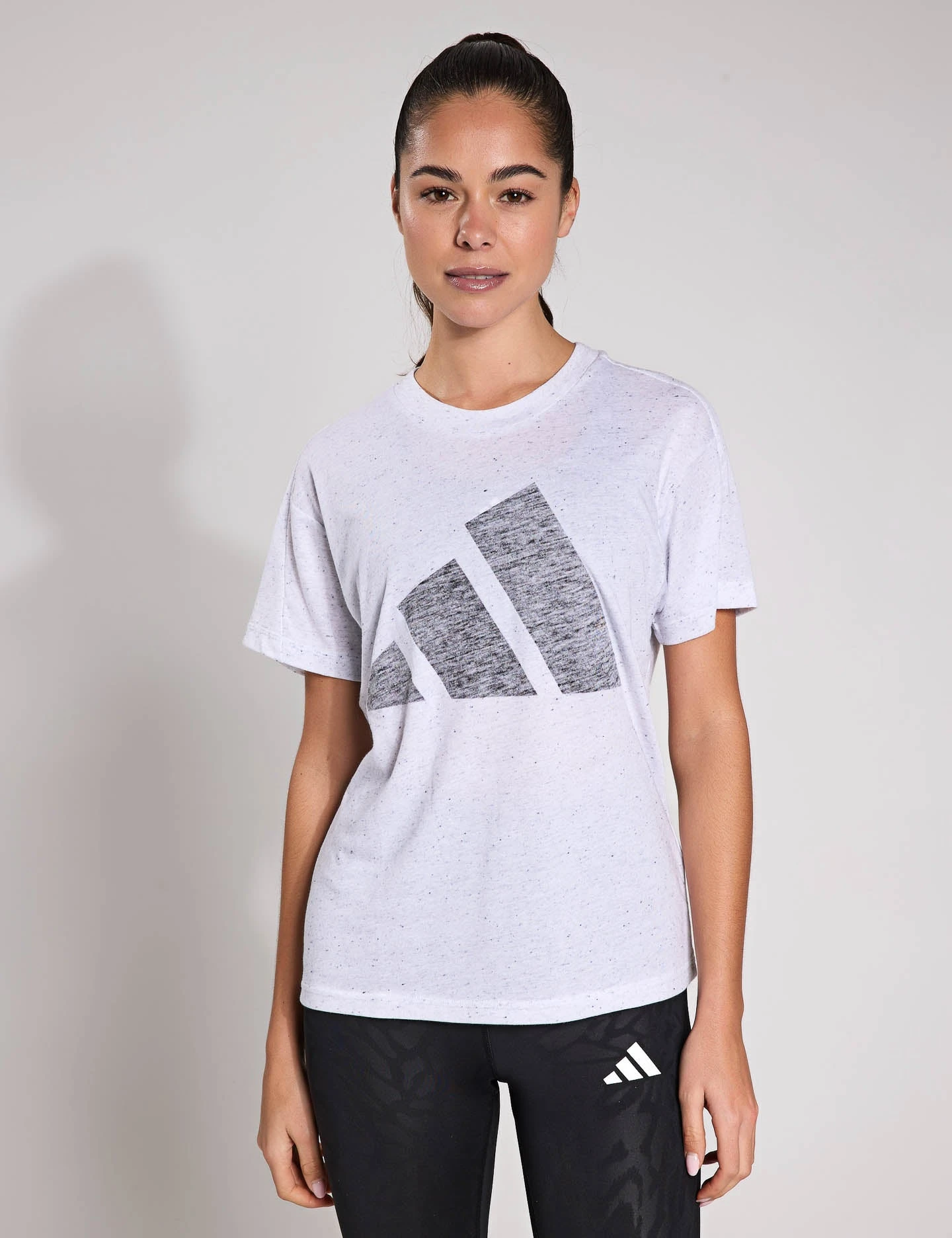 ADIDAS Essentials Winners T-Shirt - White/Black 3 ADIDAS Essentials Winners T-Shirt - White/Black