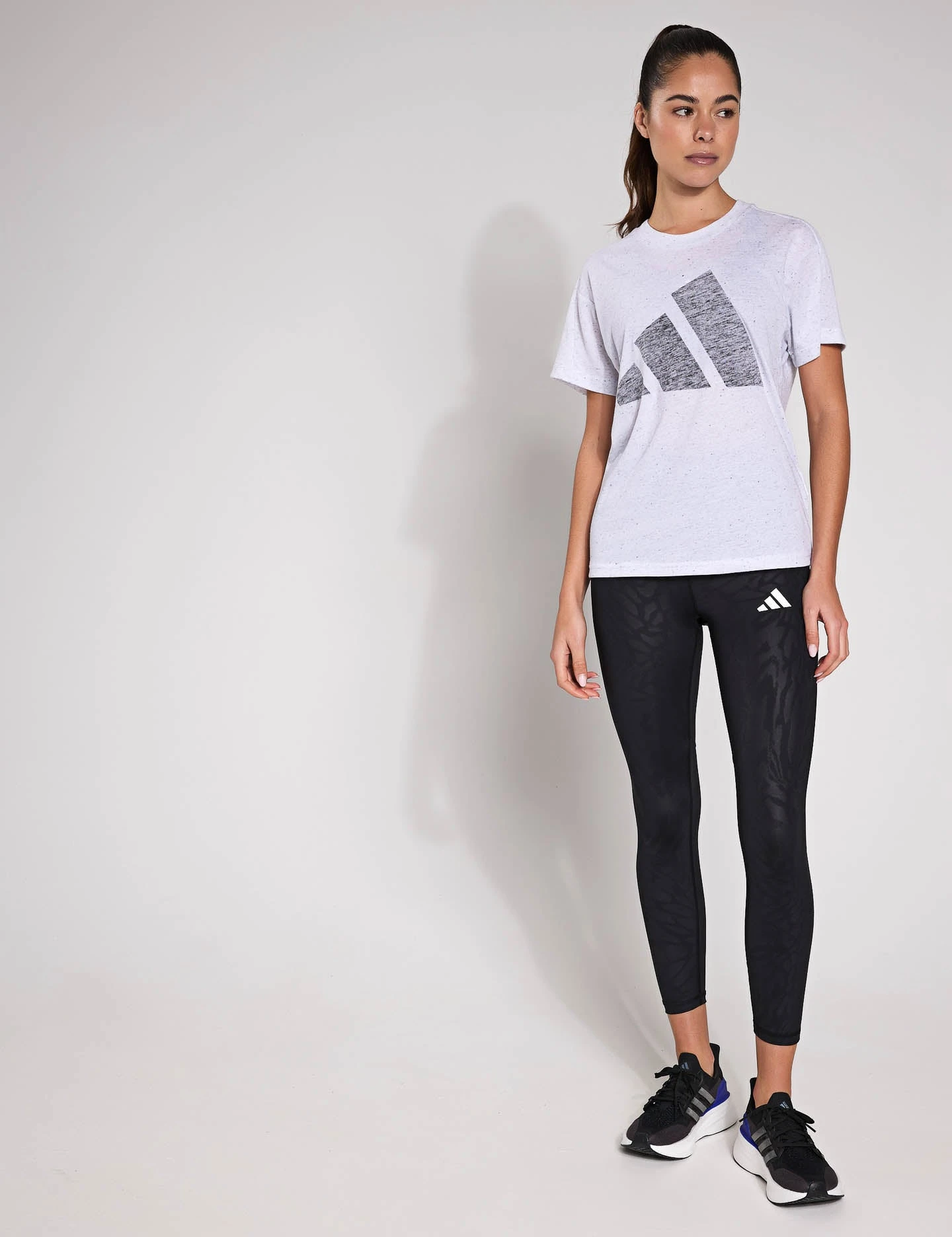 ADIDAS Essentials Winners T-Shirt - White/Black 7 ADIDAS Essentials Winners T-Shirt - White/Black - Image 5