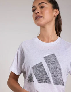 ADIDAS Essentials Winners T-Shirt - White/Black 10 ADIDAS Essentials Winners T-Shirt - White/Black -The Sports Edit Store adidas Essentials Winners T Shirt White Black JG8698S 0027