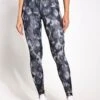 ADIDAS Optime Essentials Allover Print Flower Tie-Dye Leggings - Black/Grey Five 1 ADIDAS Optime Essentials Allover Print Flower Tie-Dye Leggings - Black/Grey Five -The Sports Edit Store adidas OPT ESS AOP L BLACK GREFIV IK5446BLACK BLACK 0002