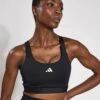 ADIDAS TLRDREACT Training High-Support Bra - Black 1 ADIDAS TLRDREACT Training High-Support Bra - Black -The Sports Edit Store adidas TLRDREACT Training High Support Bra Black IQ3382S AB 0003