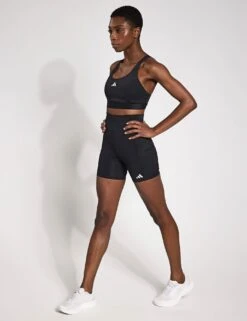 ADIDAS TLRDREACT Training High-Support Bra - Black -The Sports Edit Store adidas TLRDREACT Training High Support Bra Black IQ3382S AB 0020