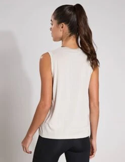 ADIDAS Train Essentials Big Performance Logo Training Tank Top - Wonder Alumina/White -The Sports Edit Store adidas Train Essentials Big Performance Logo Training Tank Top Wonder Alumina White JC9588S 0020