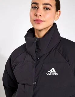 ADIDAS Helionic Relaxed Down Jacket - Black -The Sports Edit Store adidas W HELIONIC RLX BLACK HG8696BLACK BLACK 0026