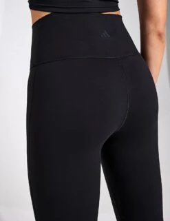 ADIDAS Yoga Studio Flared Leggings - Black -The Sports Edit Store adidas YO STO FLARED BLACK H64194BLACK BLACK 0004
