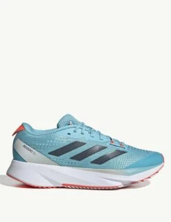 ADIDAS Adizero SL Running Shoes - Light Aqua/Carbon/Solar Red