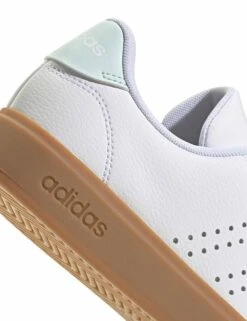 ADIDAS Advantage 2.0 Shoes - Cloud White/Halo Mint -The Sports Edit Store adidas advantage 2 0 shoes white mint jh6855 1