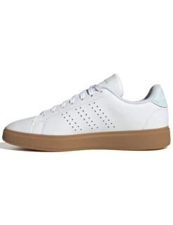 ADIDAS Advantage 2.0 Shoes - Cloud White/Halo Mint -The Sports Edit Store adidas advantage 2 0 shoes white mint jh6855 5
