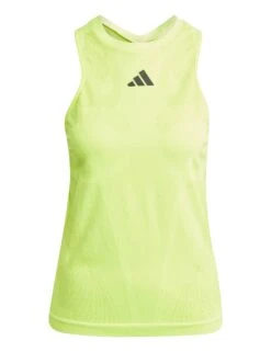 ADIDAS AEROREADY Pro Seamless Tennis Tank Top - Lucid Lemon -The Sports Edit Store adidas aeroready pro seamless tennis tank lemon IJ0485 2