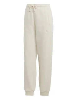 ADIDAS ALL SZN Fleece Joggers - Ecru Tint Melange -The Sports Edit Store adidas all szn fleece joggers ecru tint melange ic6460 6