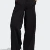ADIDAS ALL SZN Fleece Wide Joggers - Black -The Sports Edit Store adidas all szn fleece wide joggers black ht3302 1