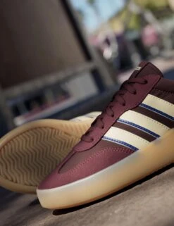 ADIDAS Barreda Decode Casual Trainers - Maroon/Warm Vanilla/Royal Blue -The Sports Edit Store adidas barreda decode shoes maroon vanilla blue jr3544 2