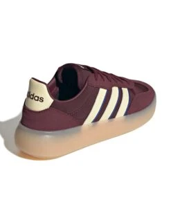 ADIDAS Barreda Decode Casual Trainers - Maroon/Warm Vanilla/Royal Blue -The Sports Edit Store adidas barreda decode shoes maroon vanilla blue jr3544 4