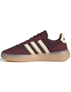 ADIDAS Barreda Decode Casual Trainers - Maroon/Warm Vanilla/Royal Blue -The Sports Edit Store adidas barreda decode shoes maroon vanilla blue jr3544 6