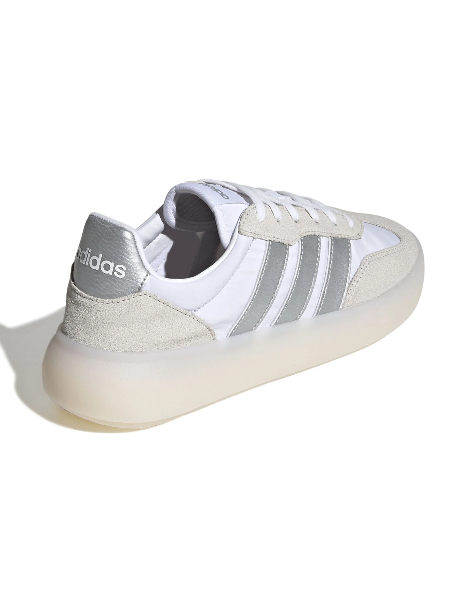 ADIDAS Barreda Decode Shoes - Cloud White/Matte Silver/Grey One 4 ADIDAS Barreda Decode Shoes - Cloud White/Matte Silver/Grey One - Image 2