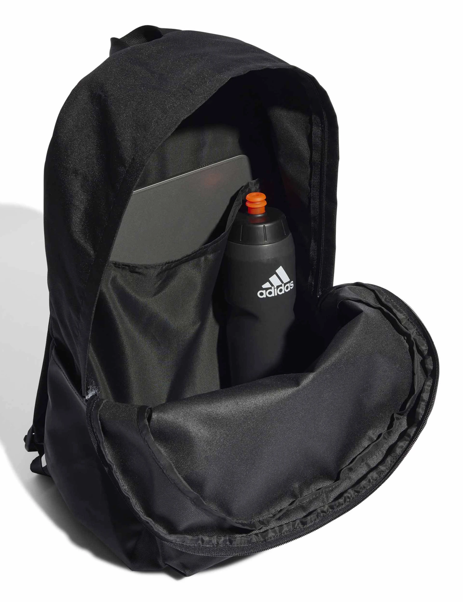 ADIDAS Classic 3 Bar Logo Backpack - Black/White Performance Bag 6 ADIDAS Classic 3 Bar Logo Backpack - Black/White Performance Bag - Image 4